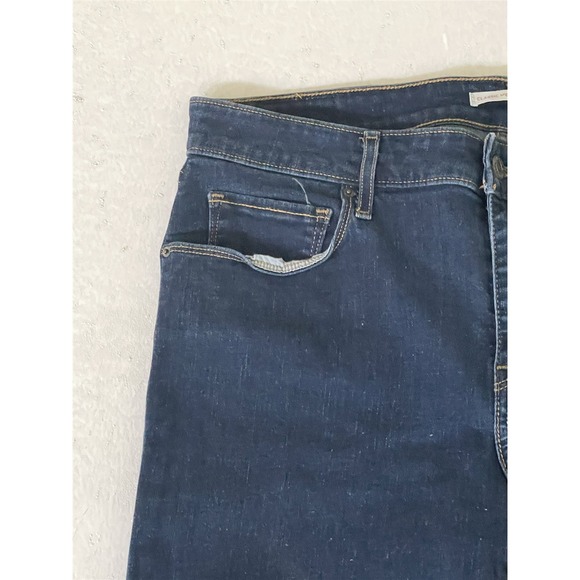 Levi's 14 Classic Mid Rise Skinny Rinse Stretch Denim Womens Jeans - Picture 2 of 11